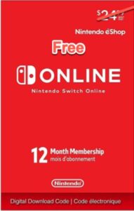 безплатен онлайн код за Nintendo Switch